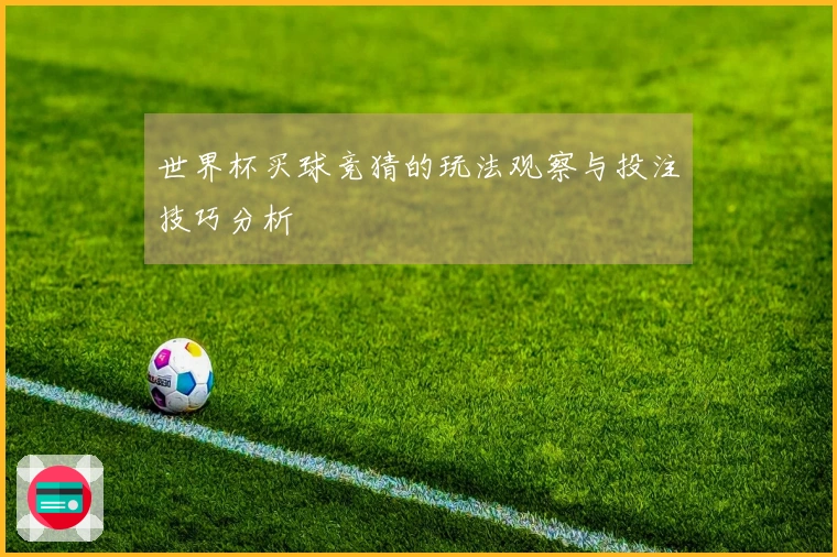 世界杯买球竞猜的玩法观察与投注技巧分析